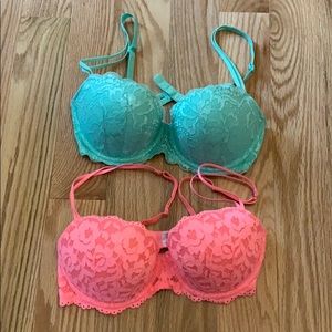 Victoria secret pink bras